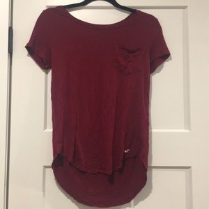 Hollister Short Sleeve TShirt with Front Pocket